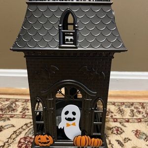 Bath and Body Halloween metal candle holder
